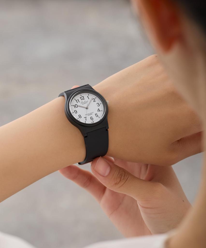 Cue & Cue Falcon VP46-852 Black Analog Sports Watch, 10 ATM Water Resistant