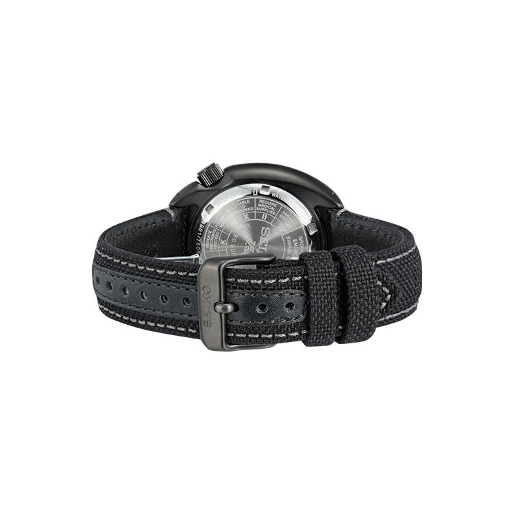 Seiko Prospe Collection Mechanical Movement Fabric Strap Watch Men's Watches Black Dial SRPH99K1 SRPH99K1