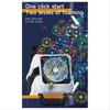 Bubble Machine, Automatic Bubble Machine with LED Lights
