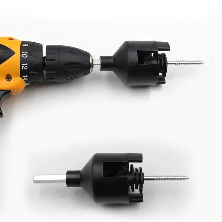 Manchon Isolant pour Clôture Électrique Boucle d'Isolation pour Perceuse Électrique Tambour à Vis Isolateur d'Impulsion Haute Tension Douille Accessoires