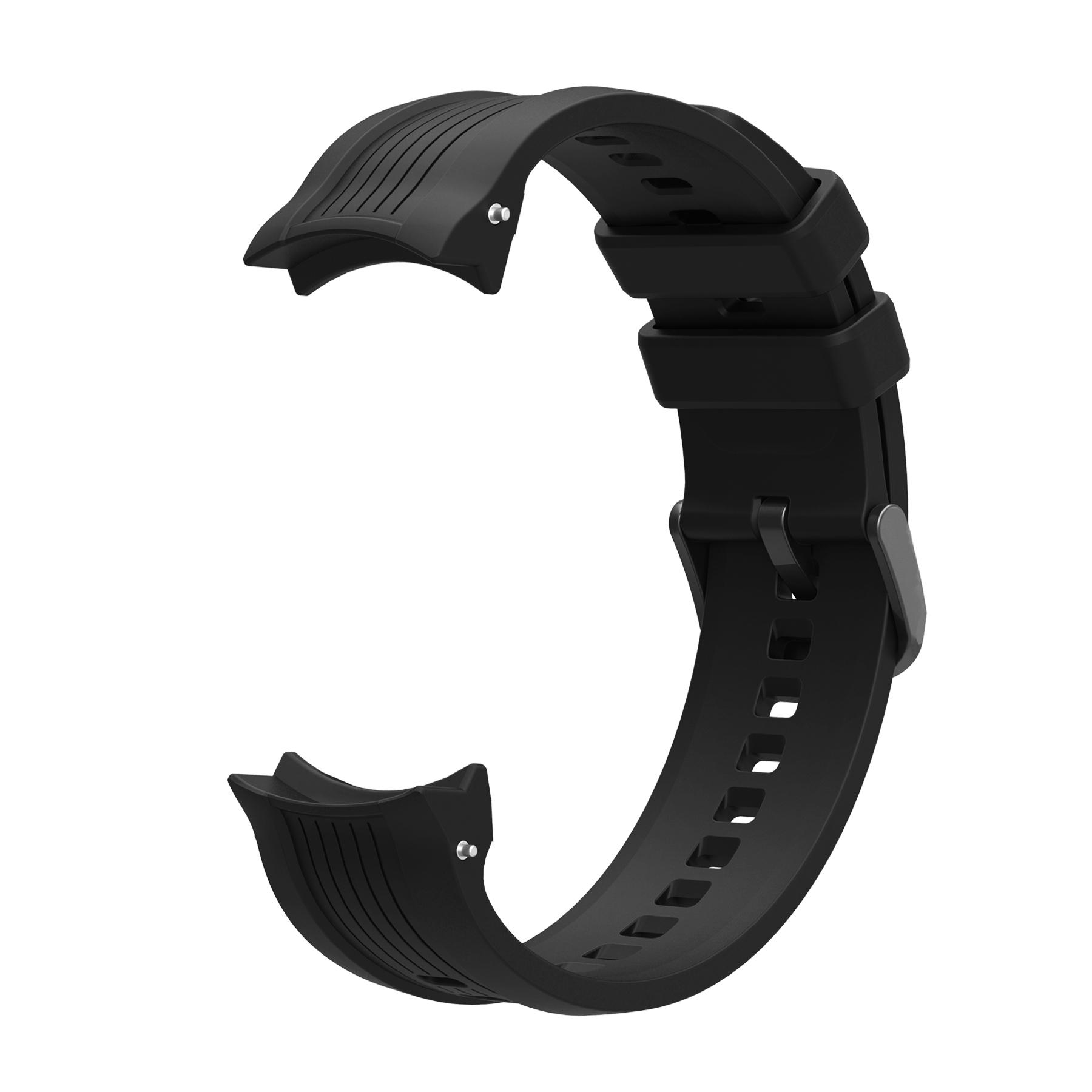 

Silicone Strap For Amazfit Balance High Quality Smart Watch Wristband Bracelet Replacement Accessories Sport Protective Cover чёрный