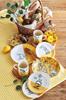 Misato Pottery Disney Winnie the Pooh Honey Yellow Mug Plate Set & 3530-02