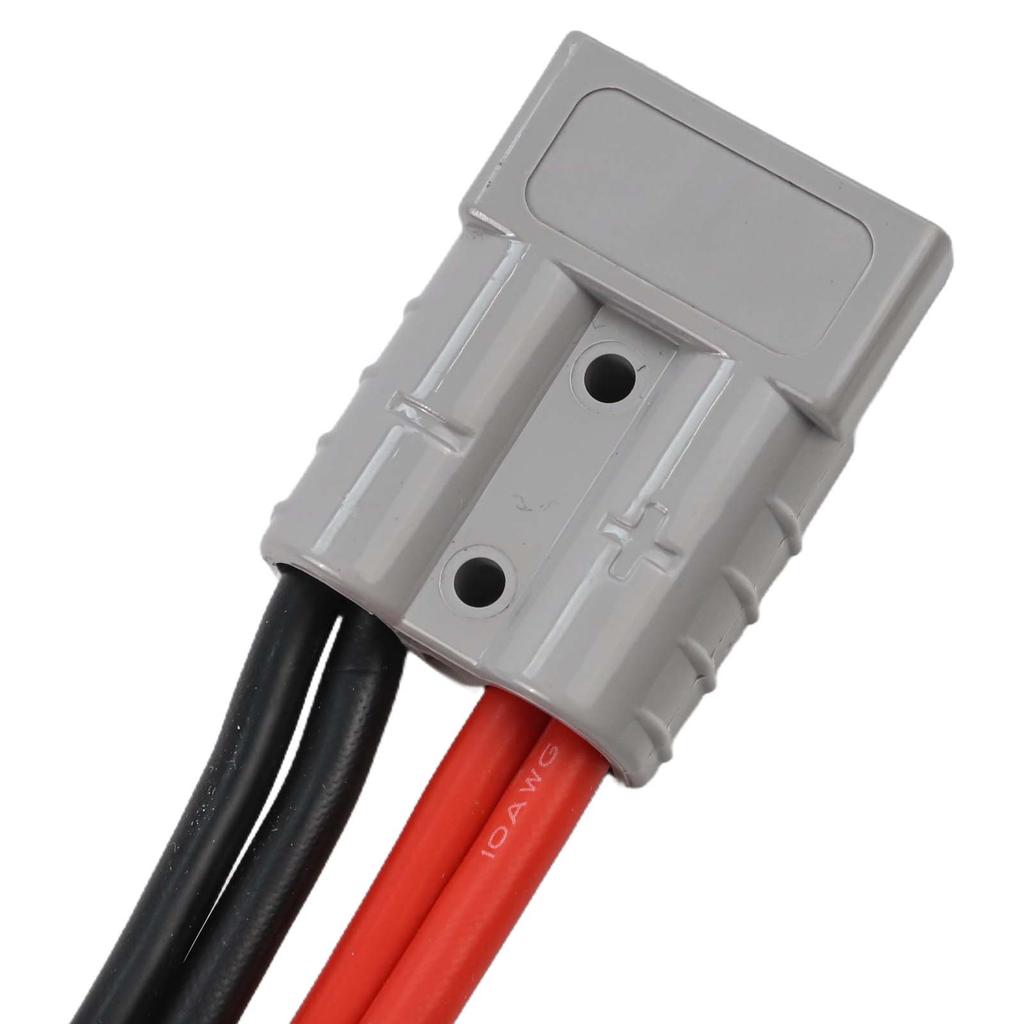 Useful Brand New Replacement Y Adapter Car 50A Accessory Cable Gender-Free Polarity Protected Battery Connector
