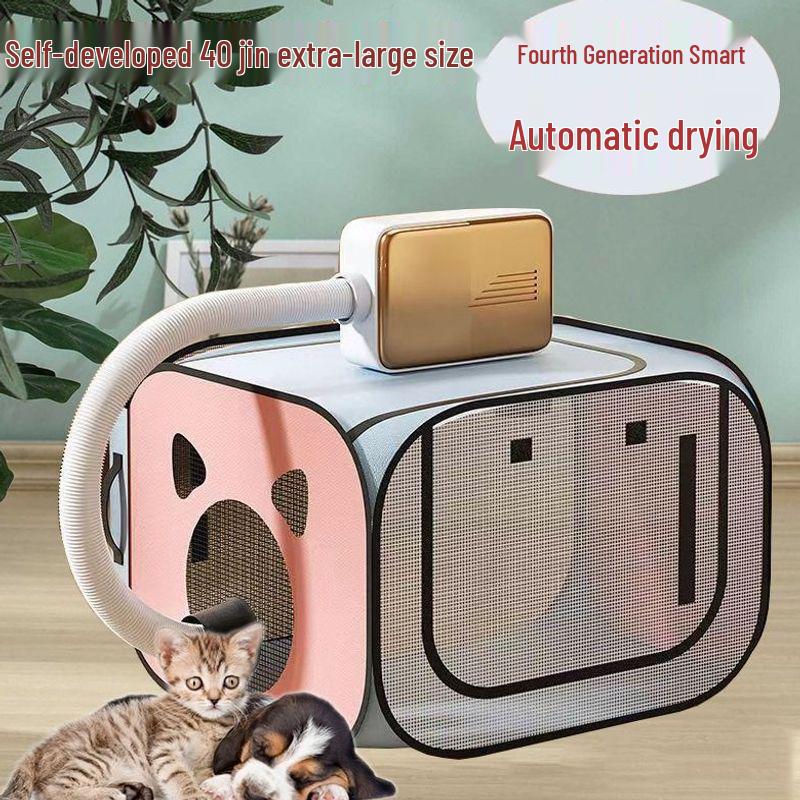 Portable Pet Dryer Box for Cats & Small Dogs
