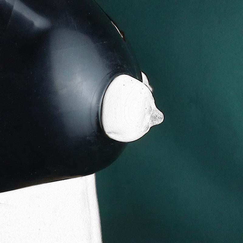 Femboy Latex Brustwarzen-Fessel-Top für männliche Brustwarzenentwicklung und Folter