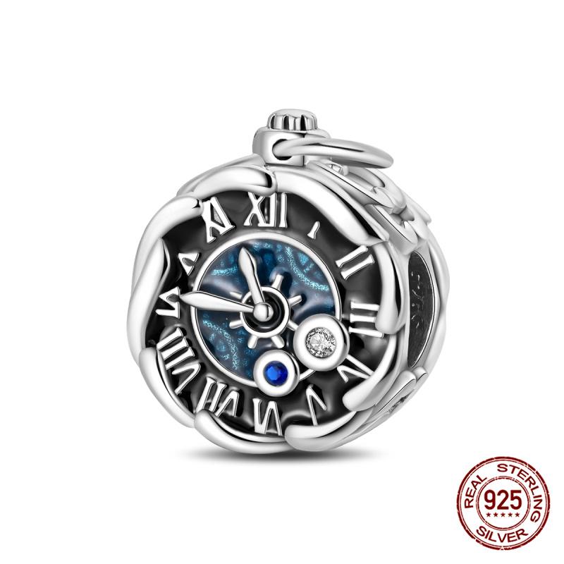 Original 100% Copper Pocket Watch Beads Camera Adventure Backpack Charms Fit Bracelet Diy Jewelry Making Women Gift