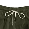 Men's Summer Corduroy Shorts Men's Elastic Waist  Sporty Loose Casual Five Point Pants