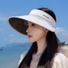 Polyester Sun Protection Hat With Large Brim For Summer Outdoor Activities