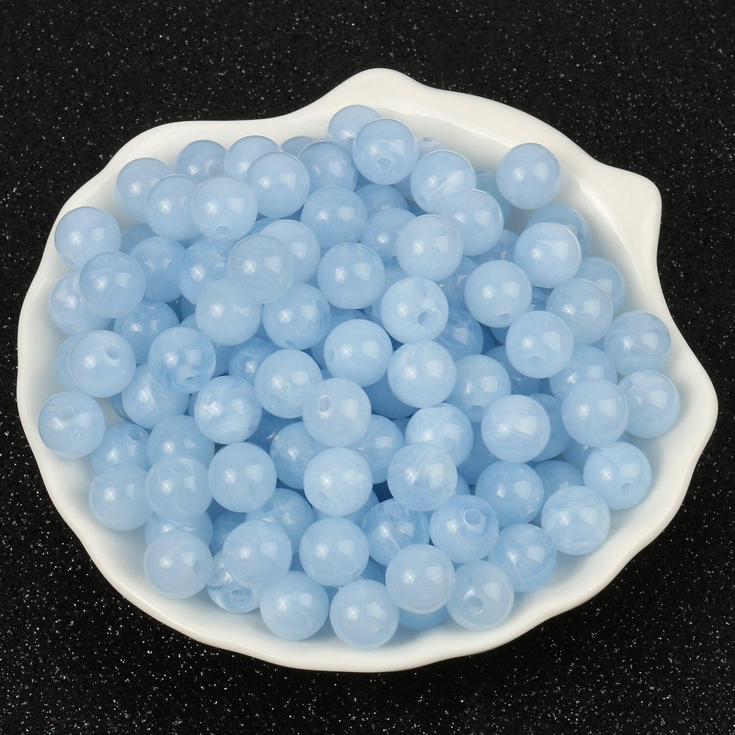 

6, 8, 10 мм, круглые акриловые бусины с имитацией натурального камня, бусины с эффектом облаков для изготовления ювелирных изделий, браслет, ожерелье, аксессуары «сделай сам» 6mm about 200pcs