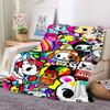 Japanese Style Tokidoki Blanket Anime Fantastic Print Flannel Blankets for Beds Sofas Warm Bed Soft Blanket