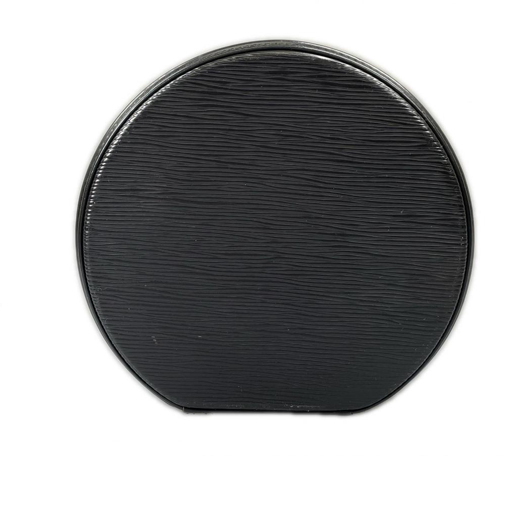 LOUIS VUITTON Epi Cannes Vanity Handbag black Women used