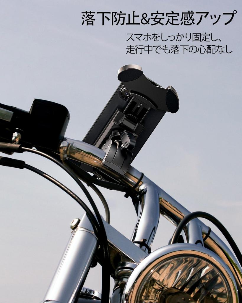 Uneawit Bicycle Smartphone Motorcycle Phone Smartphone Stand for Inch Stable Adjustable Drop Vibration Motorcycle Smartphone Accessory Compatible with