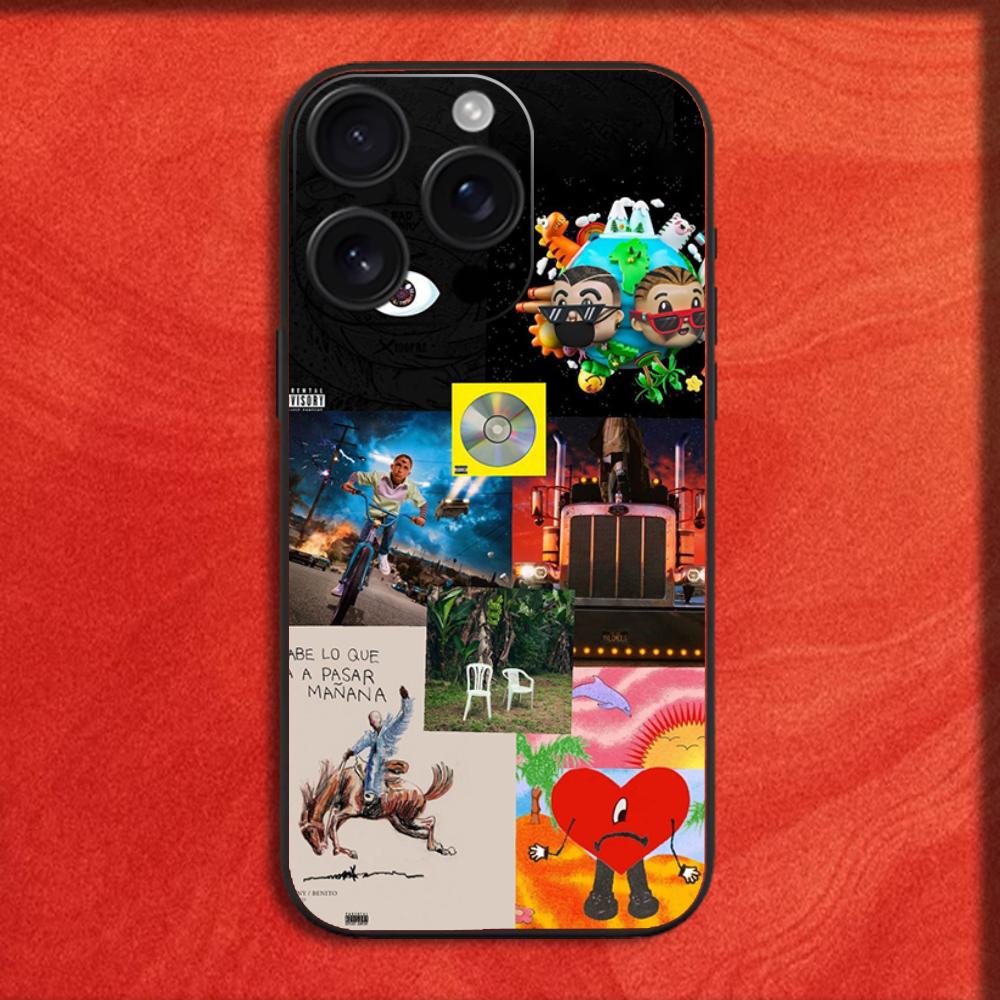 DTMF Debí Tirar Más Fotos Bad Bunny Phone Case For iPhone 17 16 15 14 13 12 11 Pro Max Mini SE4 7 8 Plus 17E Soft Cover Fundas