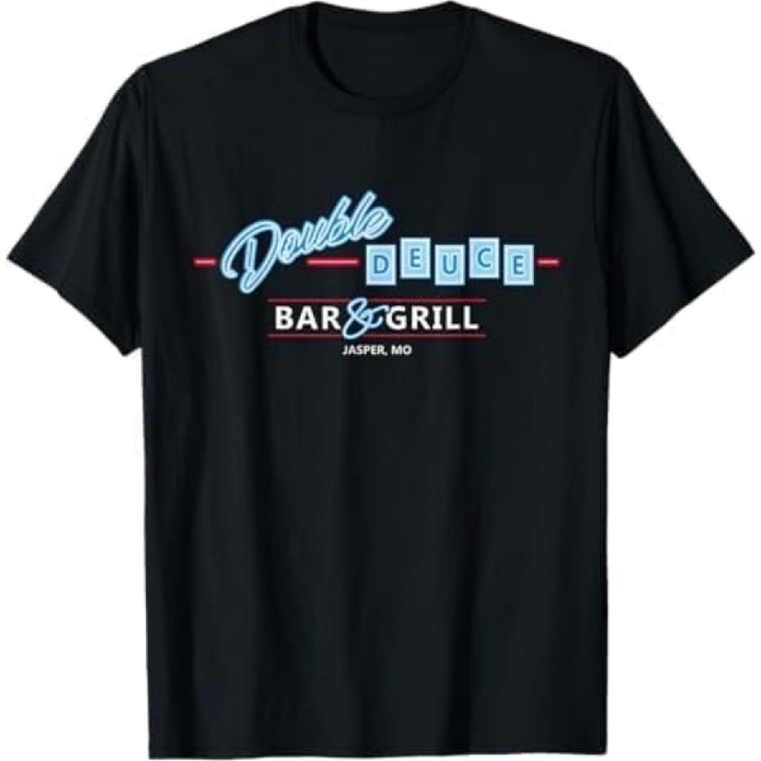 Live House Music Double Vintage Deuce 80s T-Shirt PNCAAPT Black S