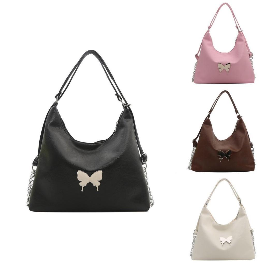 Fashionable Butterfly Tote Bag For Women 2024 Trendy Spring Large Capacity Shoulder Bag