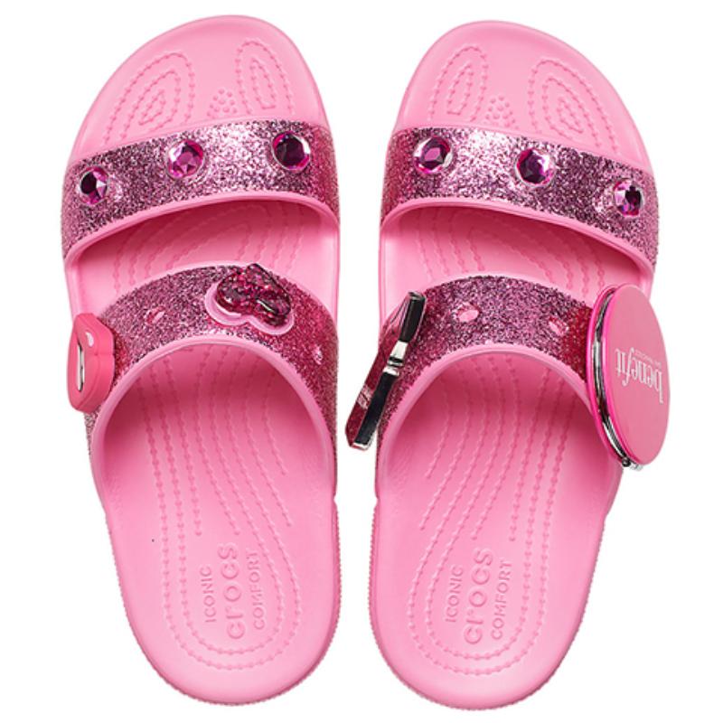 Crocs X Benefit Classic Sandals 'Pink Lemonade' Unisex