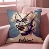 M-Madonna Singer Cushion Cover Multi-Scene Pillow Cover For Home & Car - Reversible, Soft & Durable For Daily Use