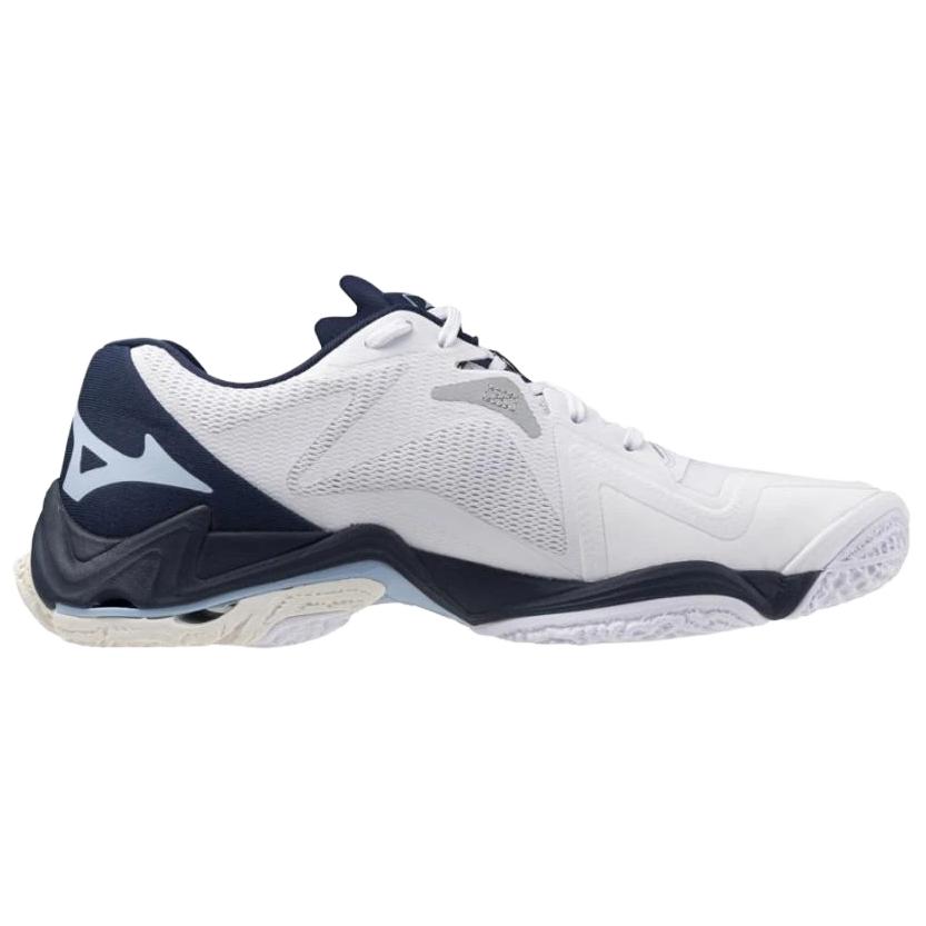 Mizuno Wave Lightning Z8 White Navy Saxophone Men Sneakers V1GA240053