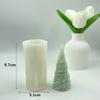 3D Cone Candle Silicone Mold Christmas Tree Soap Mold Art Wax Cake Resin Mold  Desk Decoration