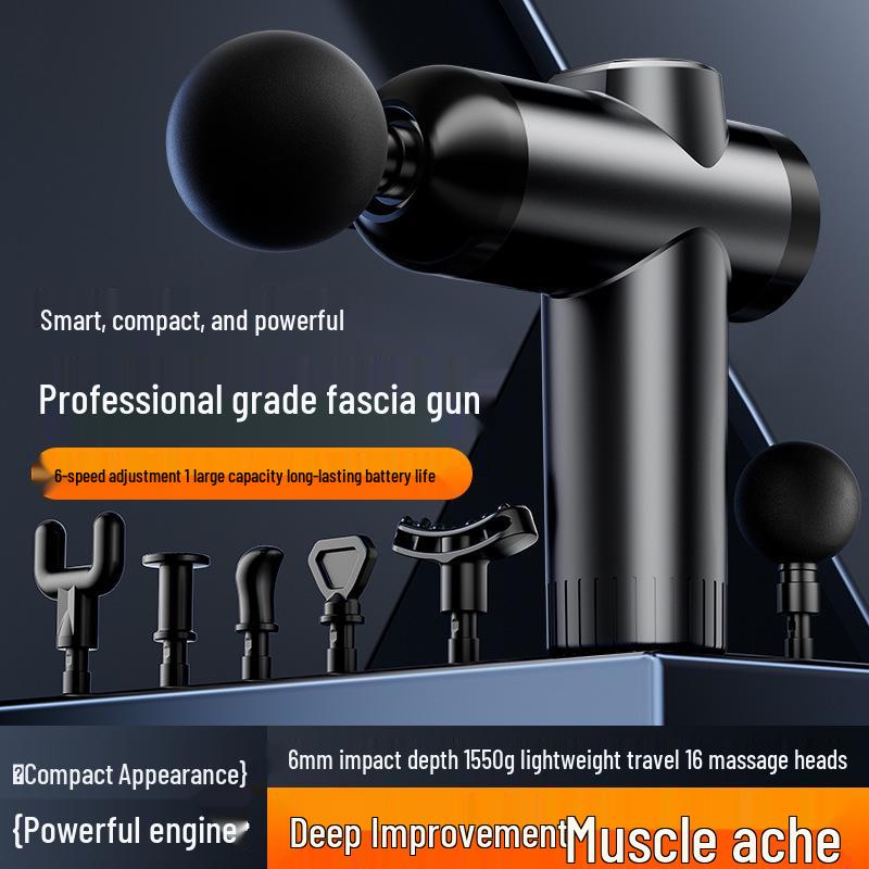 Mini Fascia Gun: Professional Massage for Muscle Relaxation - Silent, Multifunctional Neck Massager for Men and Women