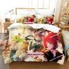 New Pixiv Fantasia T Bedding Set Single Twin Printed Bed Set With Pillowcase Bed Duvet Cover Single Double Queen Super King Size