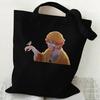 Japan Cartoon Comics Zenitsu Agatsuma Bedruckte Canvas-Tasche Große Kapazität Pendler-Tragetasche Lässige Umhängetasche für Damen 7563