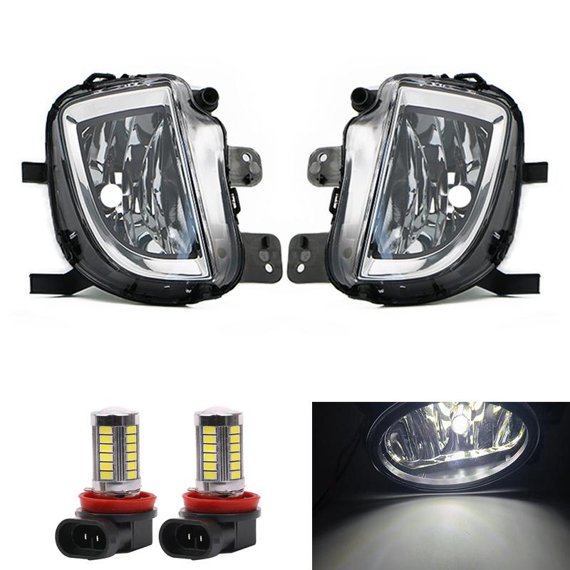 Fog Lamp Assembly For VW Golf 6 A6 MK6 Cabriolet GTI GTD Jetta GLI 2012-2016 Front Bumper Anti Fog Light 5K0941699E 5K0941700E