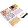 1550ml Lunch  Containers Stackable Salad Box Multifunctional Japanese-style Lunch Boxes  Student