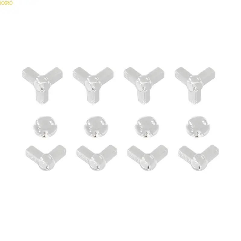 4PCS Furniture Edge & Corner Protectors - Flexible PVC Cushioning Guards, Ideal for Nursery & Home Safety (Side Table Compatible