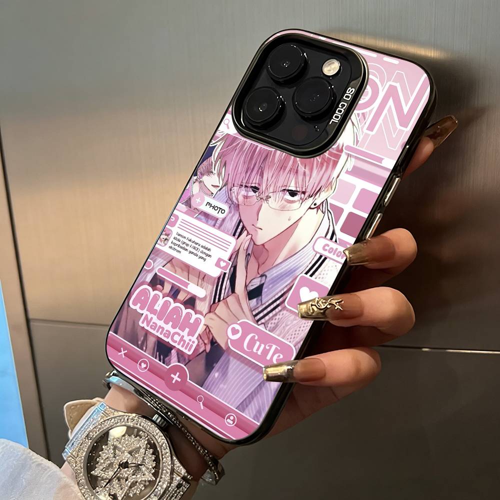 

T-Tamon s-S Side For iPhone 17 16 15 14 13 12 11 Pro Max XS 17 Air Silicone Colored Silver Bumper Cover iPhone12Pro