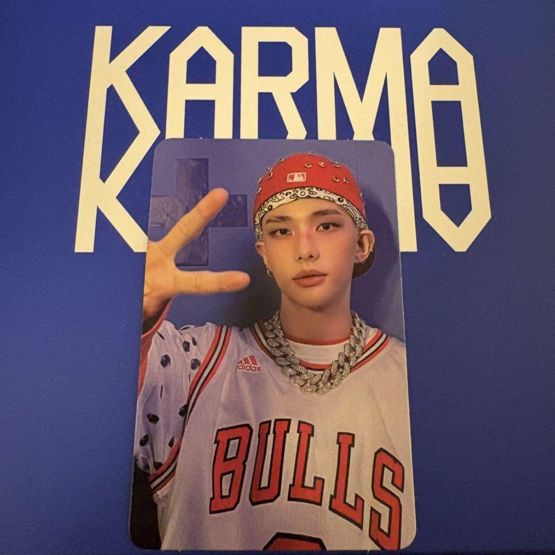 

[USED] Stray Kids Karma Hyunjin US Bonus Trading Card