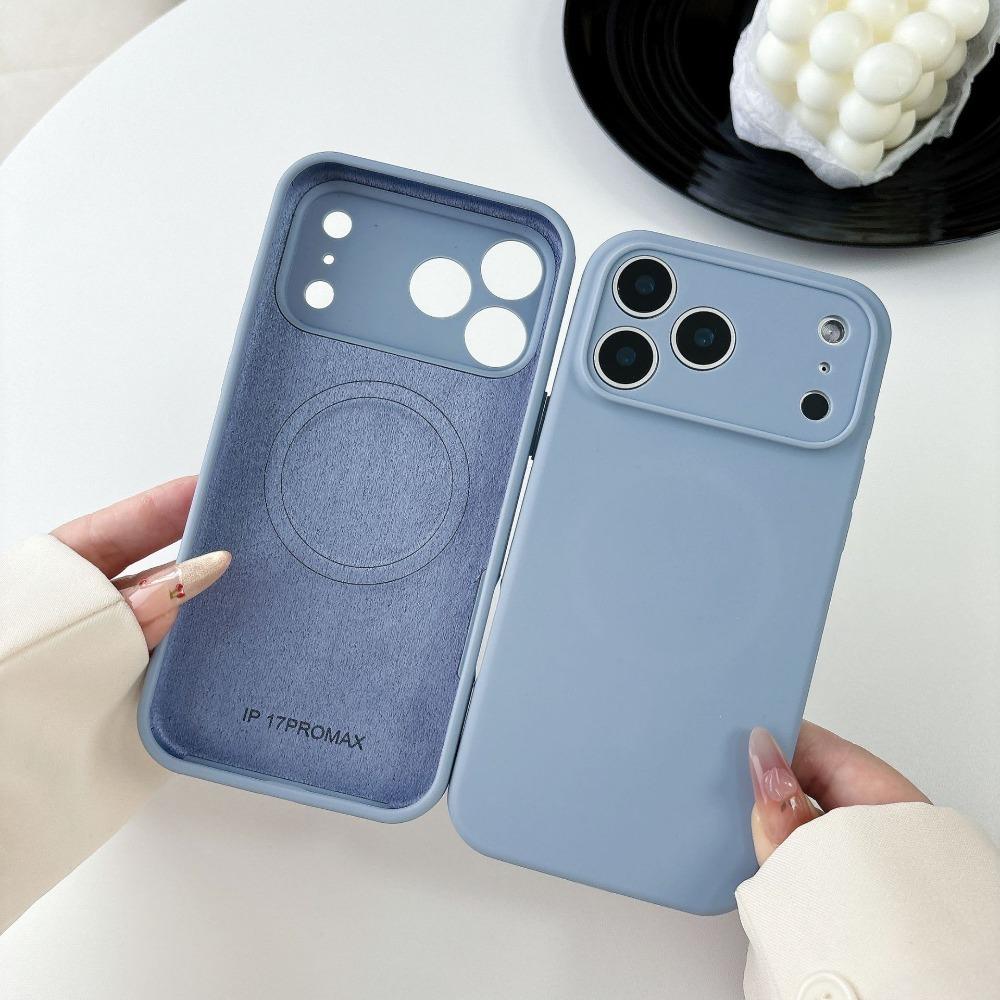 Liquid Silicone Magnetic Phone Case For For Iphone 17 14 13 16 1 Pro Max 17Pro 17 Air 16 Plus For al Protective Cover