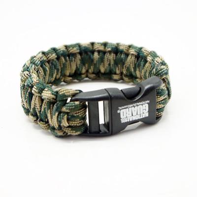 Multifunktionales Outdoor-Notfall-Camping-Survival-Armband mit Siebenstrang-Paracord