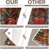 7x5ft Fabric Christmas Santa's Workshop Photography Backdrop