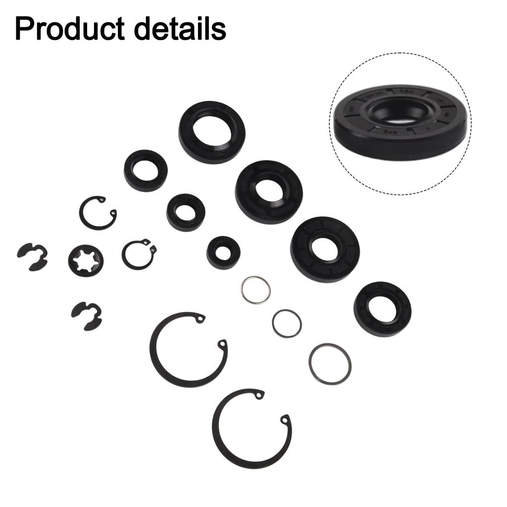 Lawn Care As Shown Hydraulic Gear Seal Kit Leak Prevention Seal Kit Hydraulic Kit Includes All Necessary Components
