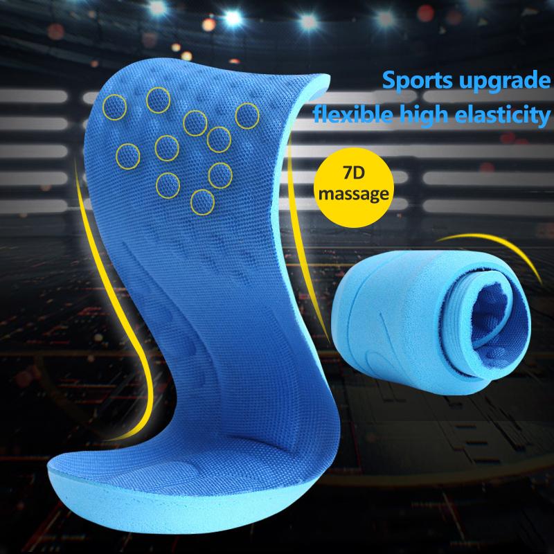 New Memory Foam Insoles For Shoes Sole Deodorant Breathable Cushion Running Insoles For Feet Man Women Orthopedic Insoles