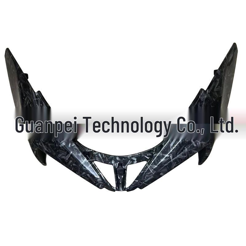 Kawasaki Z650 (2021-2024) Scheinwerferrahmenabdeckung aus Kohlefaser