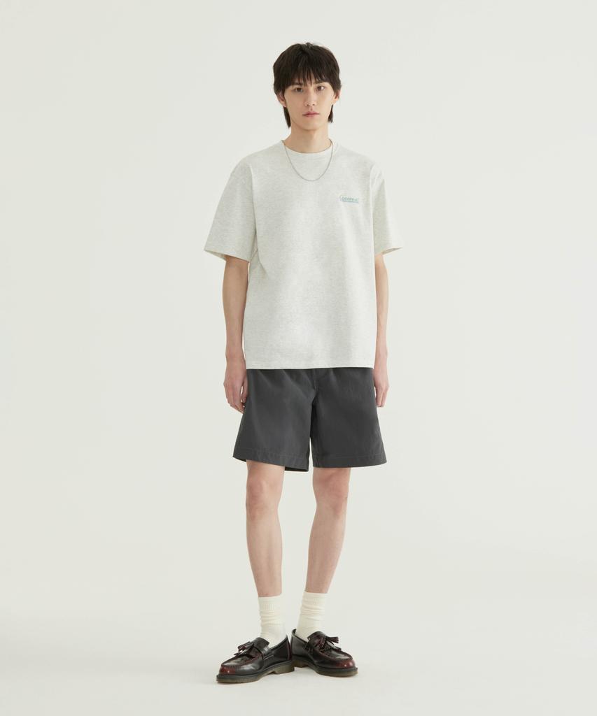 COVERNAT Cool Cotton Surfer Duck Graphic T-Shirt Oatmeal