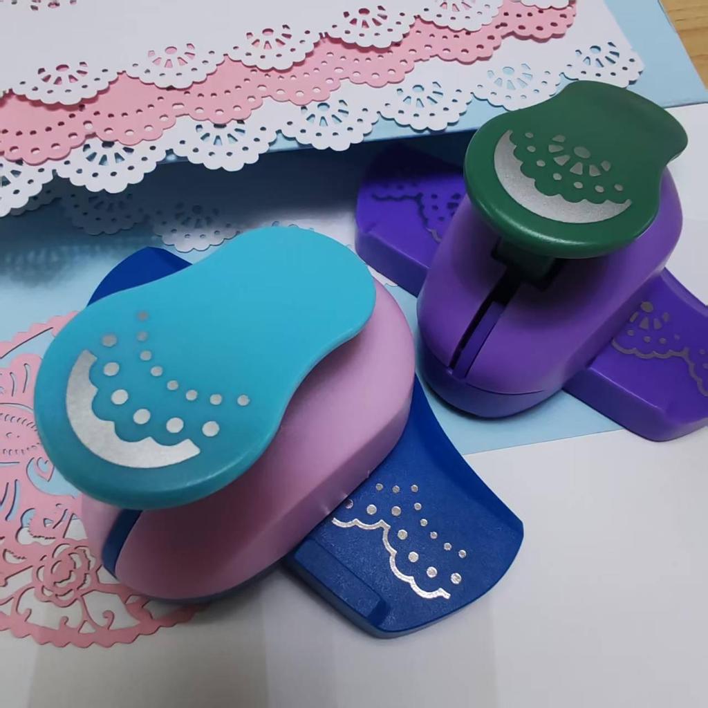 Large Children's Lace Edge Embosser Puncher Tool for DIY Patterns