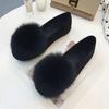 New Style of Women's Outerwear Autumn and Winter Shoes with Fleece, Warm and Versatile Cotton Shoes