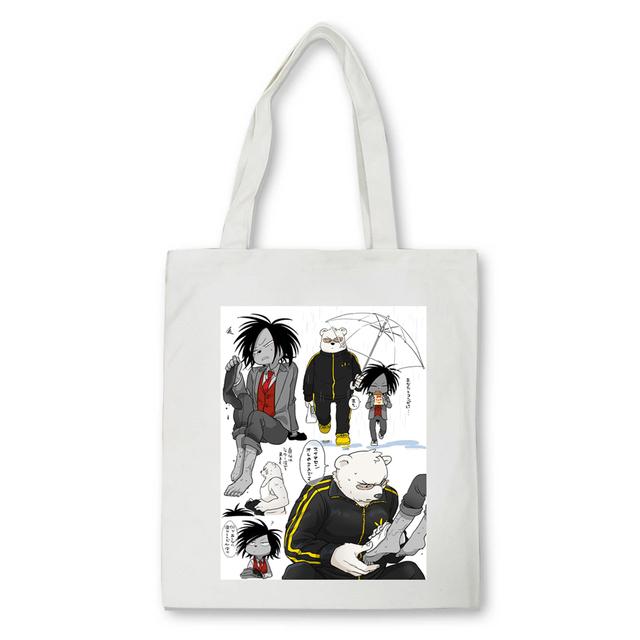 Cute Odd Taxi Anime Printing Shopper taška Ženy Estetická grafika Taška přes rameno eco Vysokokapacitní taška plátěná taška Bolsas