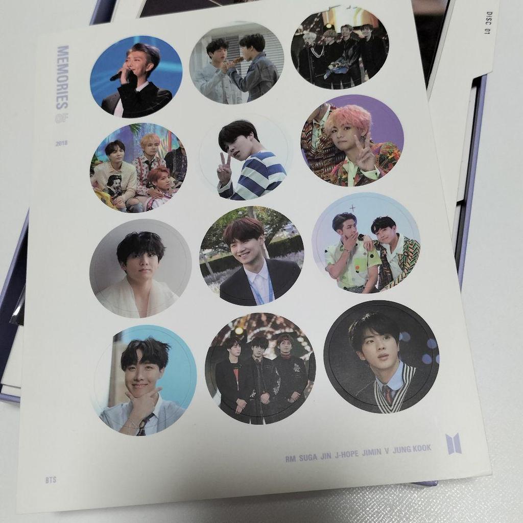 [USED] BTS/MEMORIES OF 2018 Blu-ray Used