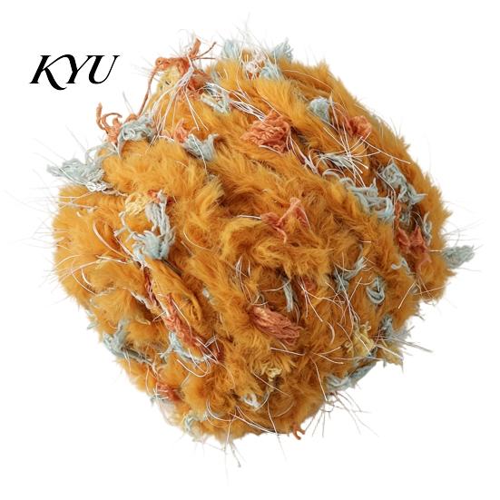 Soft Crochet Thread 33M Faux Fur Blend Yarn, Fuzzy Mohair Yarn for Durable Roll Knitting, DIY Sweater Scarf Hat Weaving Colorful Craft Beginners