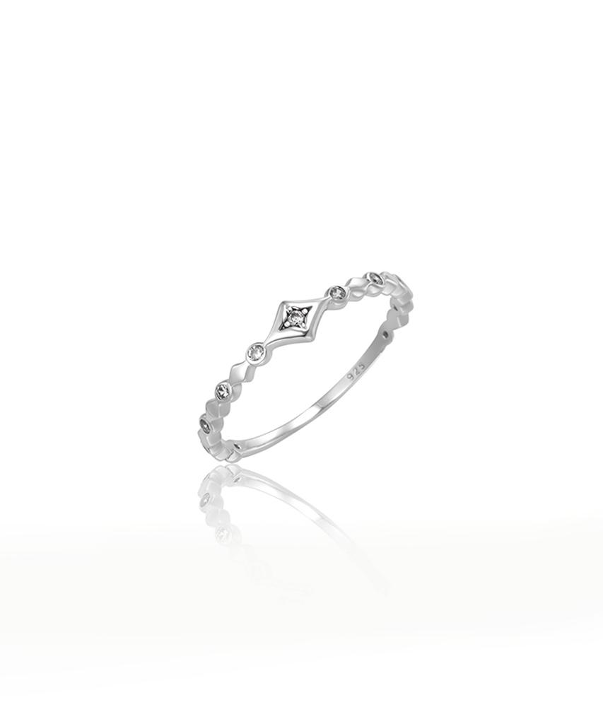 Akarki 925 Silver Vesper Ring