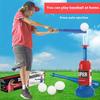 5-teiliges Baseball-Set für Kinder, 1 verstellbarer Schläger & 1 Ballwerfer mit 3 Bällen, Familien-Reisespiel, Perfekt für Thanksgiving/Weihnachten
