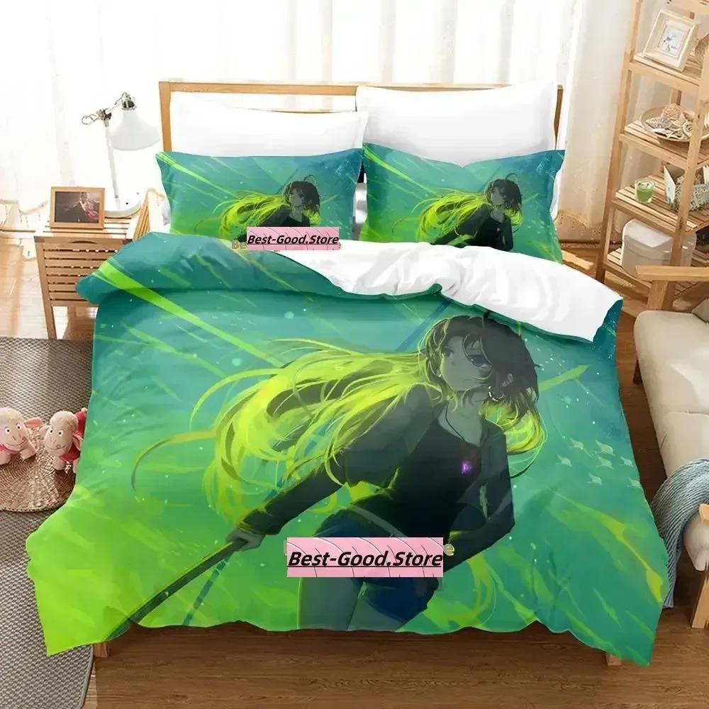 New Pixiv Fantasia T Bedding Set Single Twin Printed Bed Set With Pillowcase Bed Duvet Cover Single Double Queen Super King Size