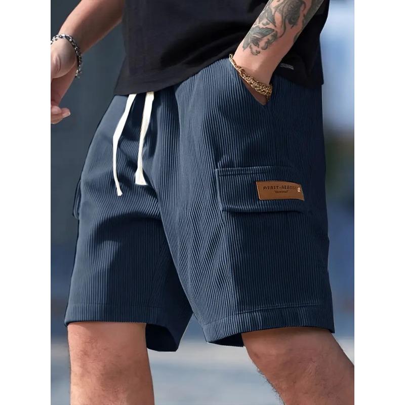 

Corduroy Men s Shorts Men s Casual Pants Men s Beach Shorts, Men s Sports Shorts Breathable Pants Suitable for Daily Casual Wear and Sports 3XL синій