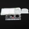 BLFE6 3D Metal Car Sticker Logo 5.0 COYOTE V8 Grille Front Badge Rear Trunk Emblem Decals For Ford Mustang GT Falcon Torino Fairlane