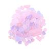 1Pack Fish Tank Decoration Natural Crystal Pebbles Amber Color About 500G Polished Tumbled Stones for Aquariums Flowerpot Gravel