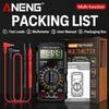 HFE Test Digital Multimeter 1999 Counts AC DC Multimeter Portable HFE Triode Tester